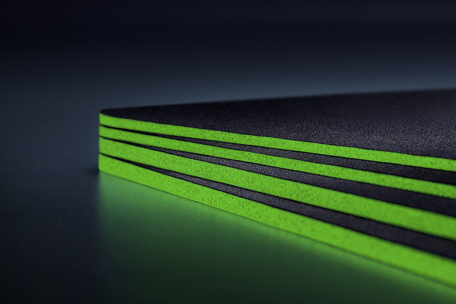 Razer Gigantus V2 Stacked - Black Background with Light