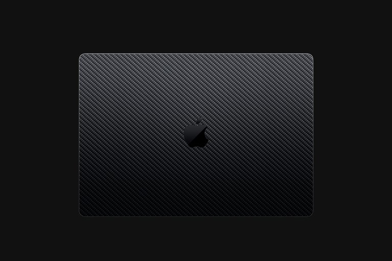 Razer Skins - MacBook Pro 16 - Carbon Fiber - Full -view 1