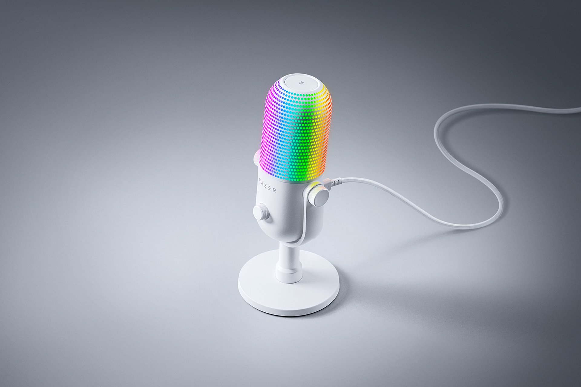 Buy Razer Seiren V3 Chroma - White | Streaming Microphones | Razer.com