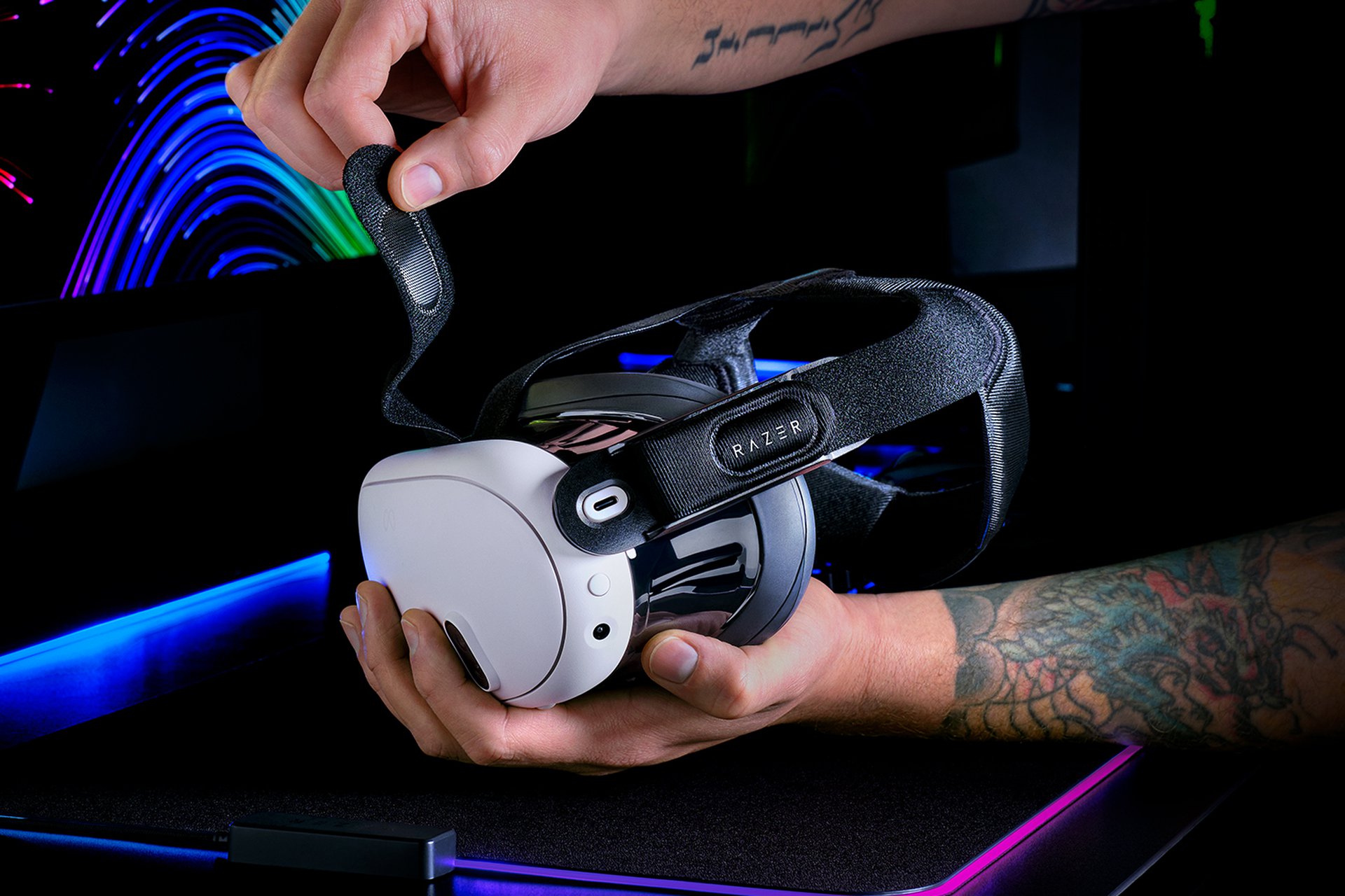 Razer Facial Interface and Adjustable Head Strap System Authorized 