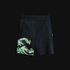 Razer Kanagawa Wave Shorts - Black Background with Light (Front View)