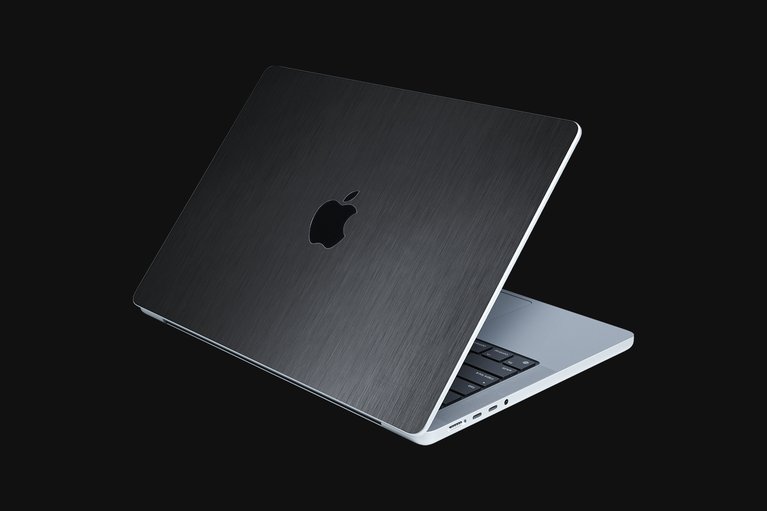 Razer Skin - MacBook Pro 14 - Brushed Metal (Black) - Top -view 1