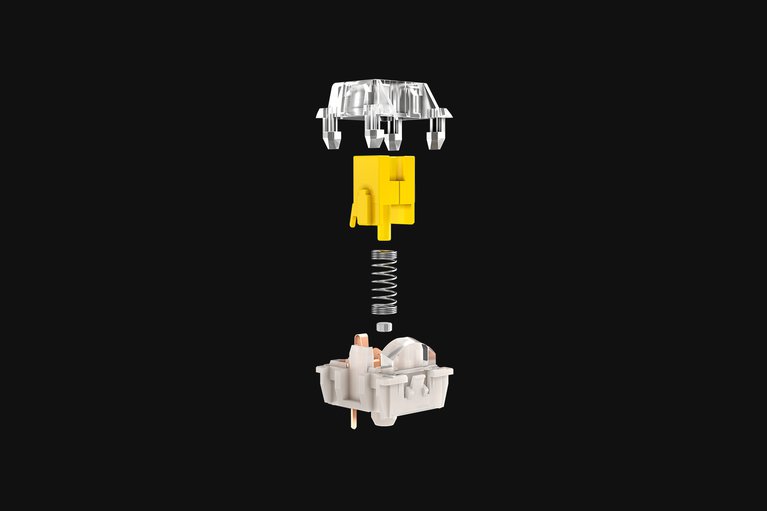 Razer Mechanical Yellow Switches Full Set for 75% Barebones Keyboards -view 1