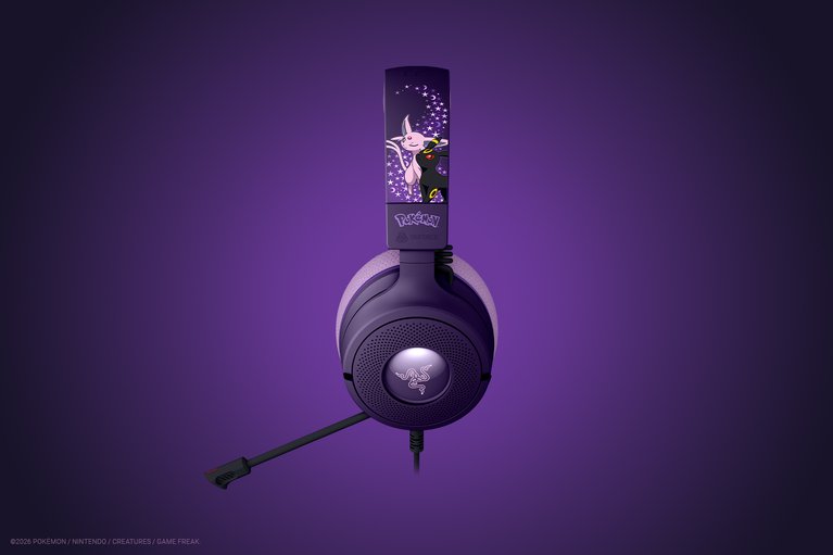 Razer Kraken V4 X - Espeon & Umbreon Edition -view 1