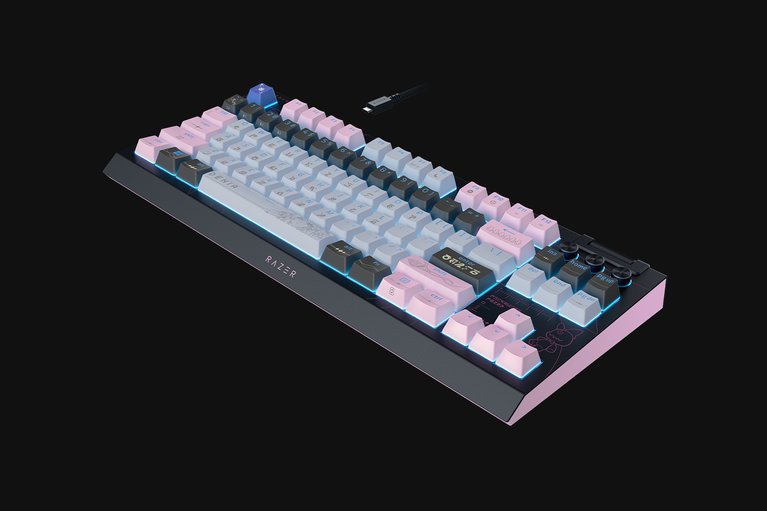 Razer BlackWidow V4 Tenkeyless HyperSpeed - Orange Switch - US - Wuthering Waves Edition -view 1