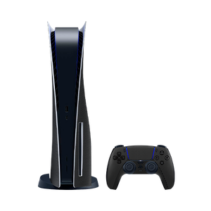 Razer Skins - PlayStation 5 (Disc) - Carbon Fiber - Complete