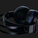 Razer Thresher 7.1 Lay Down - Black Background with Light (Angled View)
