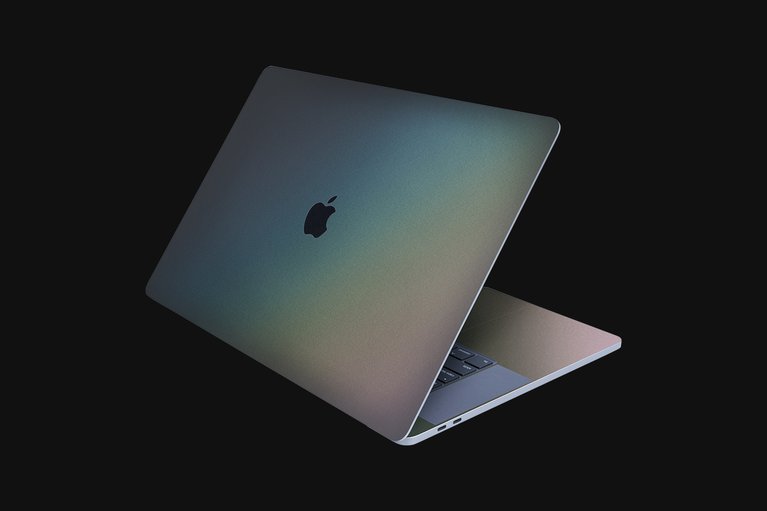 Razer Skins - MacBook Pro 16 - Pearlescent Steel - Full -view 1