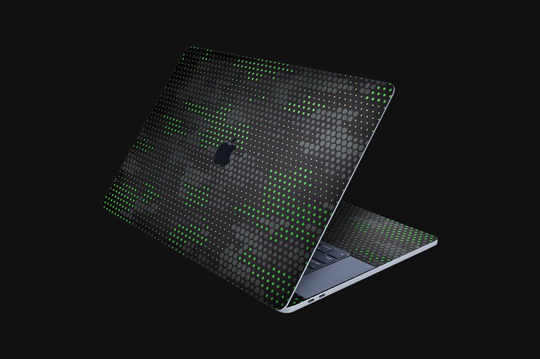 Razer Skin - MacBook Pro 16 - Hex Camo (Green) - Full -view 1