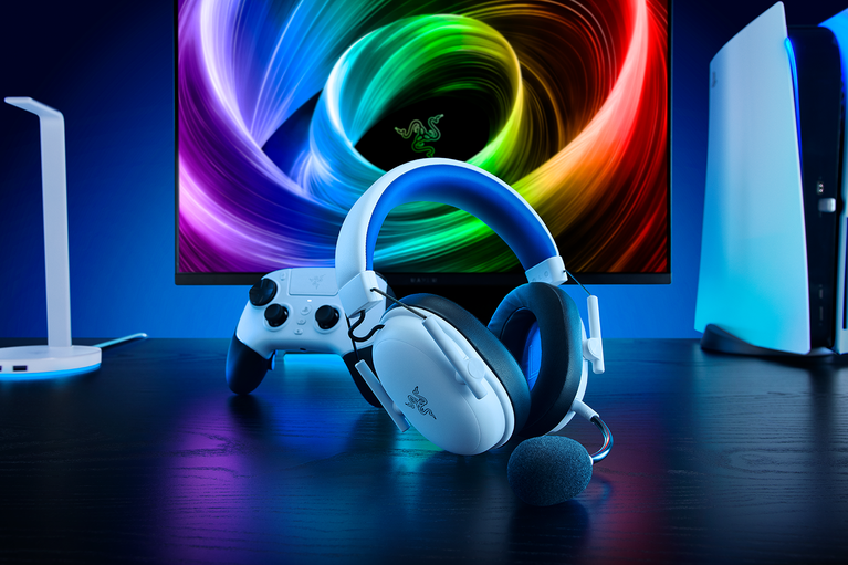 Razer BlackShark V3 X HyperSpeed for PlayStation - 白色 -view 1