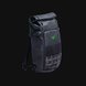 Razer Tactical Pro 17.3 Backpack V2 - Black Background with Light (Angled View)