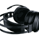 Razer Nari Essential Closeup - Black Background with Light (Angled View)