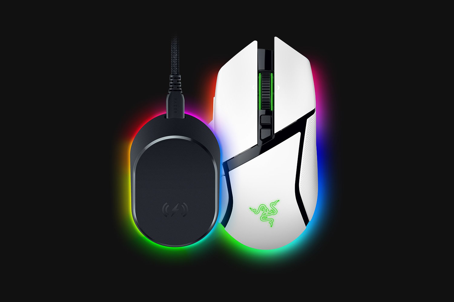 Razer Basilisk V3 Pro 35K + Mouse Dock Pro Bundle