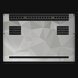 Razer Blade Stealth (Underside View) Skin - Geometric (Mercury) Full