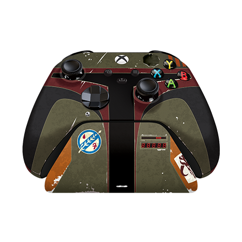 Image de Boba Fett™ Edition Razer Wireless Controller & Quick Charging Stand For Xbox - Officially Licensed Xbox Controller and Quick Charging Stand - Inspired by Boba Fett's Helmet - Wireless and Universal - Impulse Analog Triggers