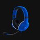 Razer Kaira X for Xbox (Shock Blue) - Black Background with Light (Angled View)