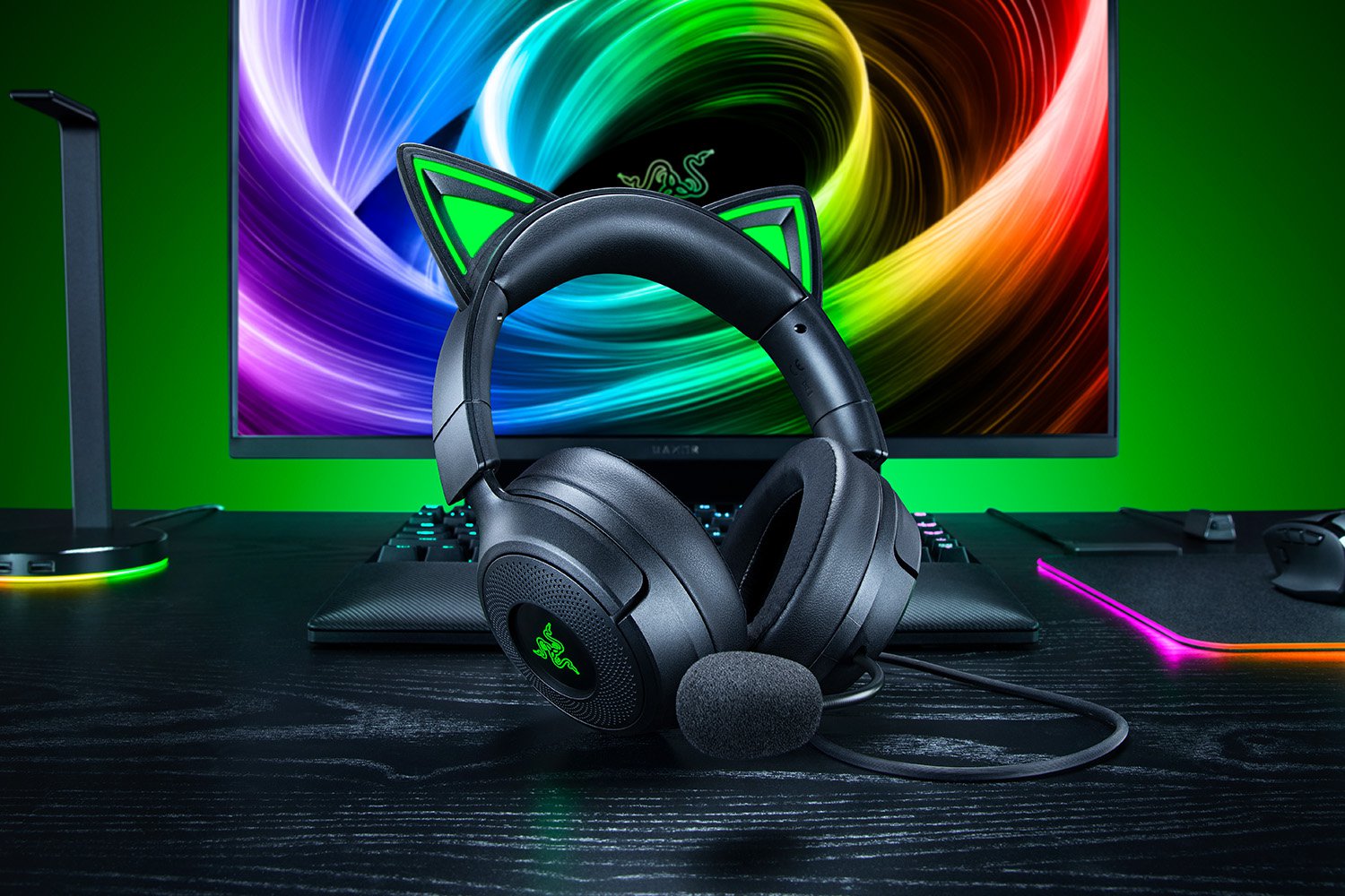 Razer Kraken Kitty V3 - Negro