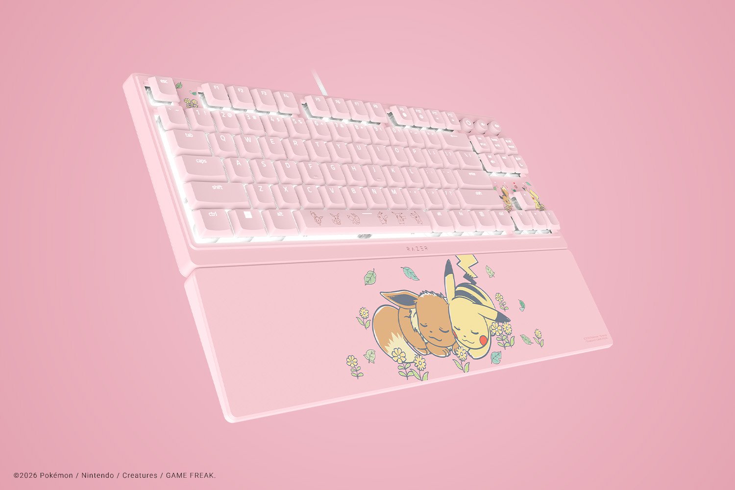 Razer Ornata V3 Tenkeyless - US - Pikachu & Eevee Edition