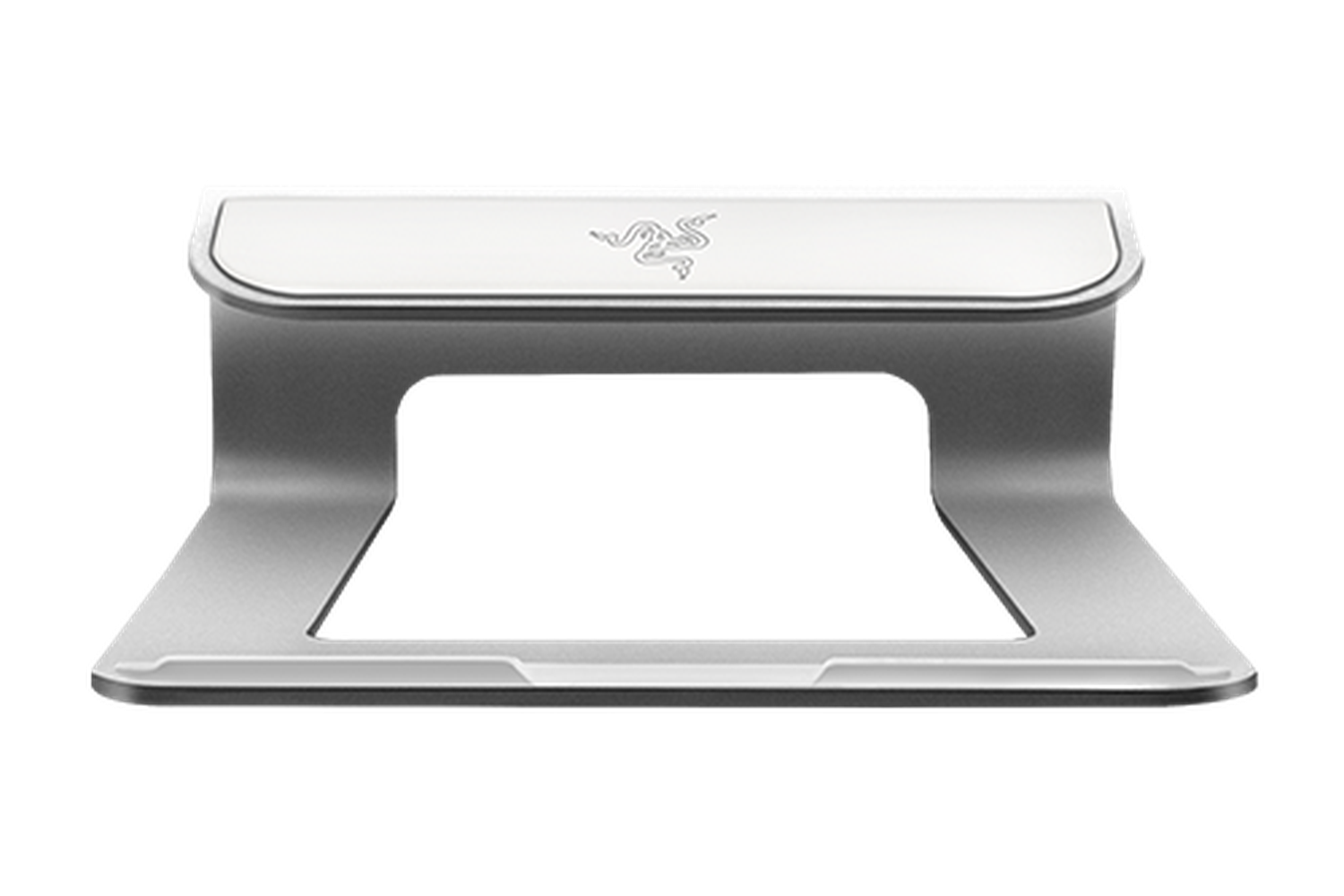Razer - - Razer Laptop Stand - Ergonomic Laptop Stand (18 Degree Tilt Angle, Aluminium, Ergonomic Design) Mercury - View #7