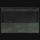 Razer Blade 15 Base (Top-Down View) Skin - Hex Camo (Green) Full