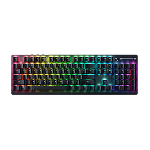 Kabellose flache optische RGB-Gaming-Tastatur