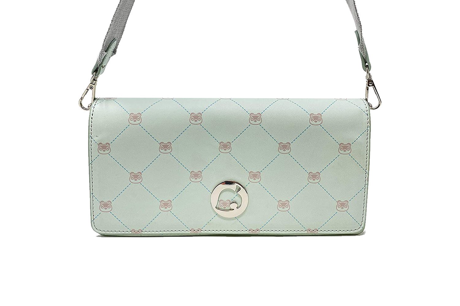 SB Quilted Crossbody Bag Gray