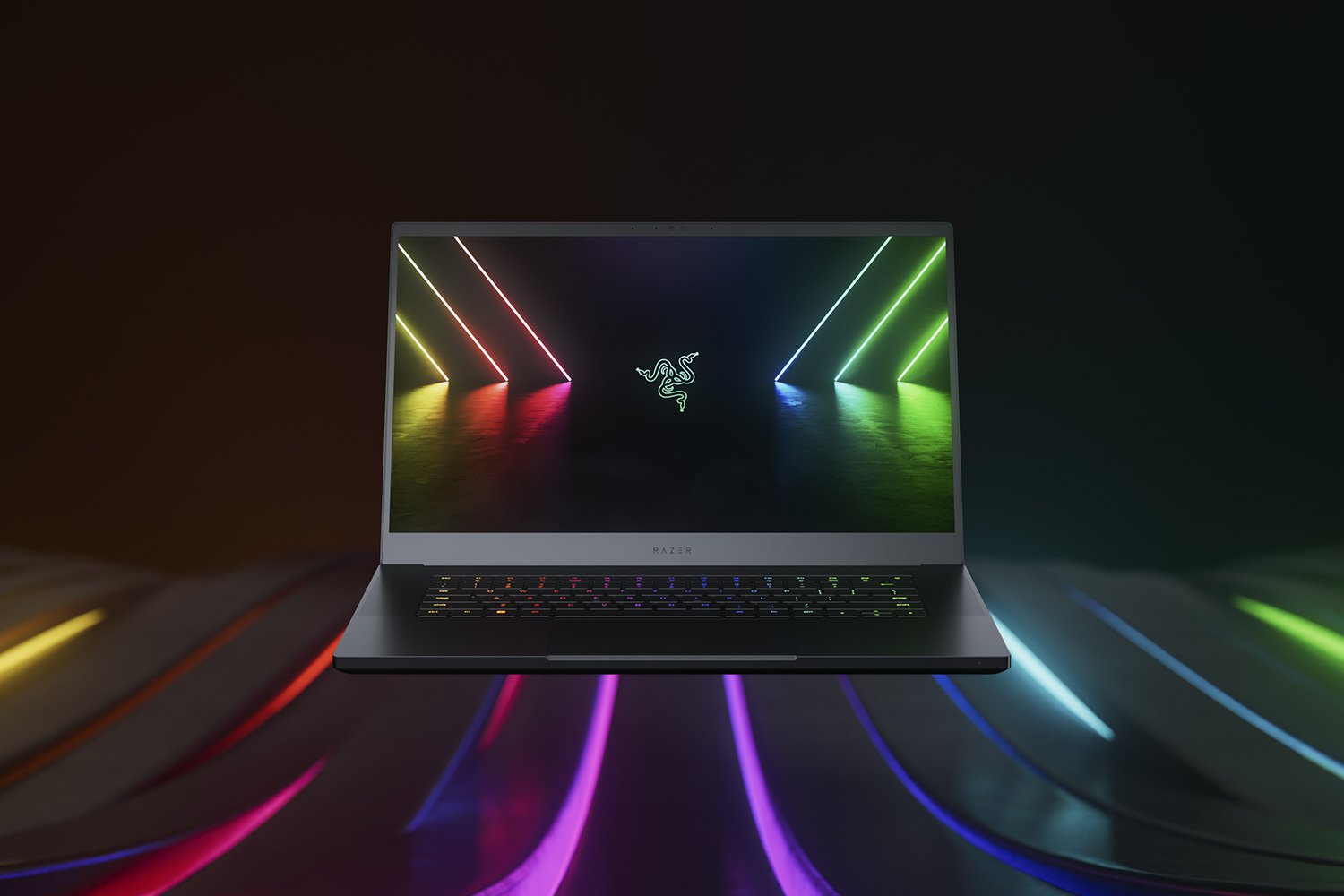 Razer Blade 15 240Hz Chroma Wave (Front VView)