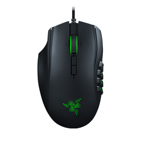Ergonomic MMO Gaming Mouse for Left-Handed Users