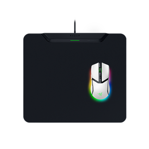 Razer Cobra Pro - White + HyperFlux V2 Wireless Charging System - Hard Edition