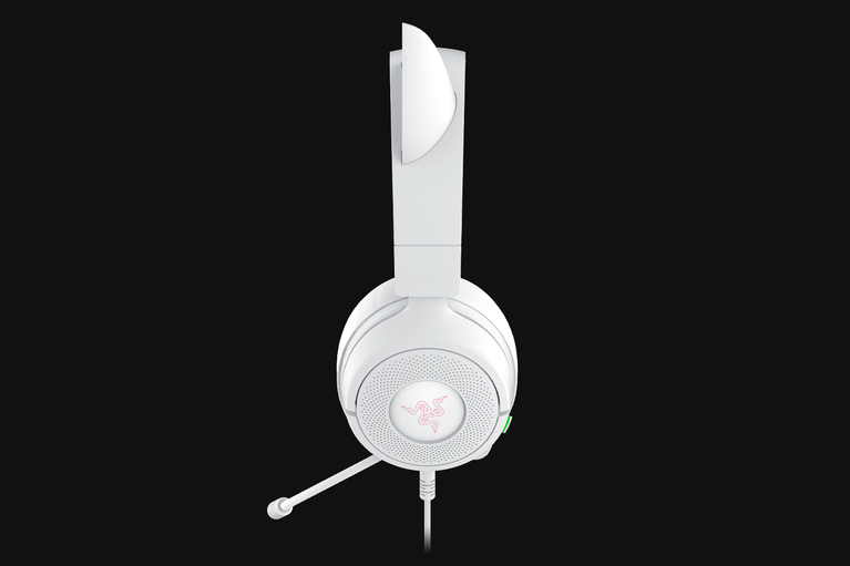 Razer Kraken Kitty V3 X - White -view 1