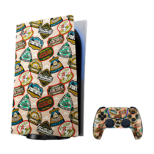Razer Skins - PlayStation 5 (Disc) - Fortnite - Landscape 1 - Complete