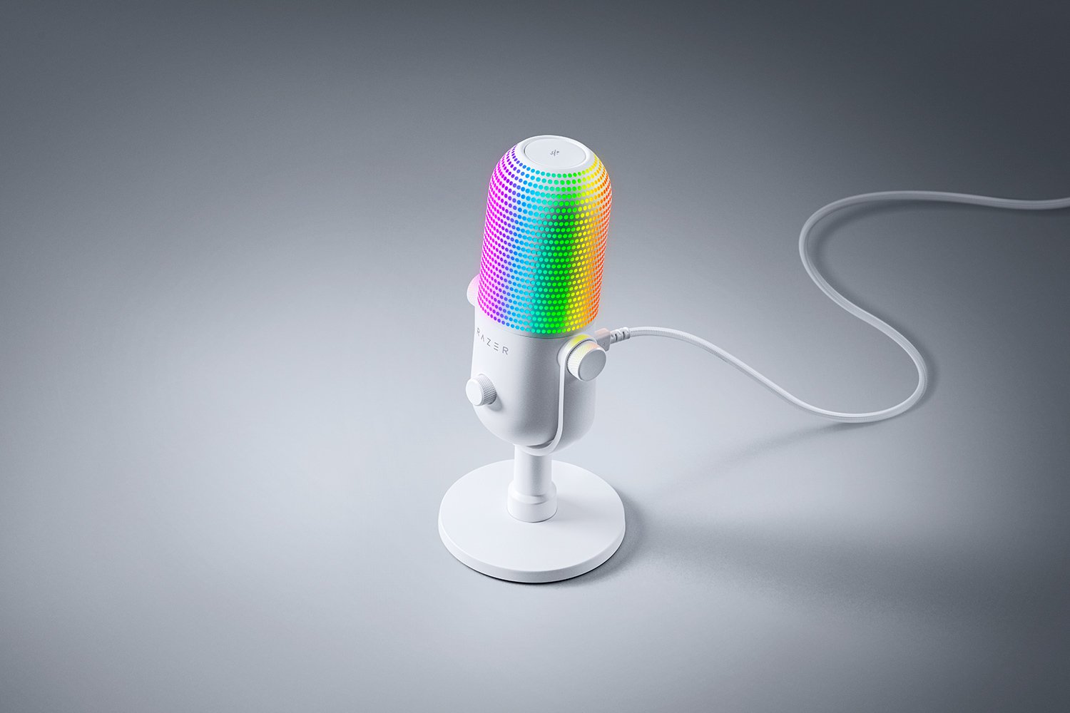 Buy Razer Seiren V3 Chroma - White | Streaming Microphones | Razer.com