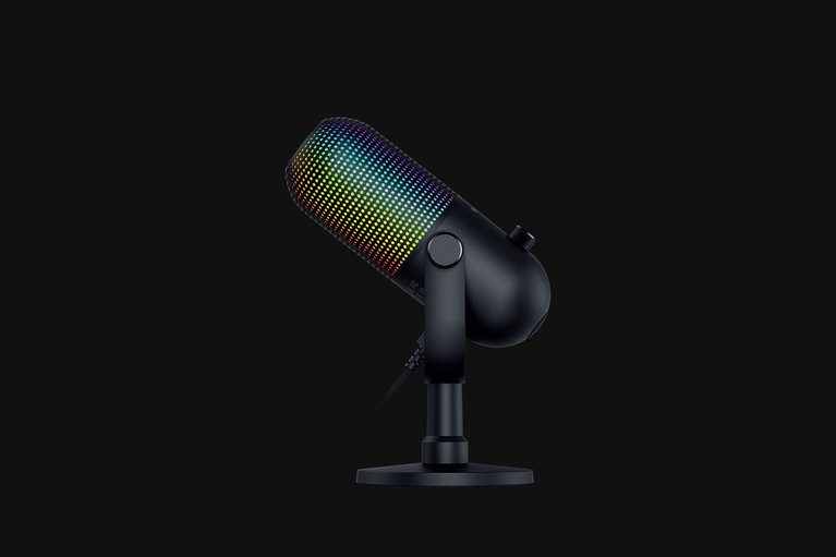 Razer Seiren V3 Chroma 32-Bit DSP - Black -view 1