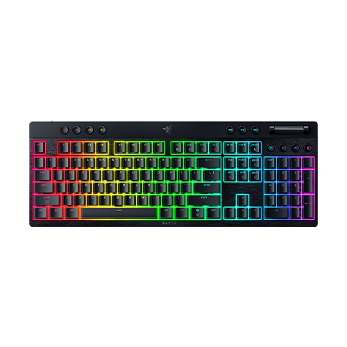 Razer BlackWidow V4 Low-Profile HyperSpeed - Orange Switch - FR