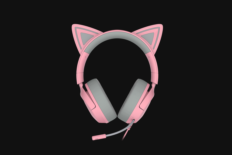 Razer Kraken Kitty V3 X - Quartz -view 1