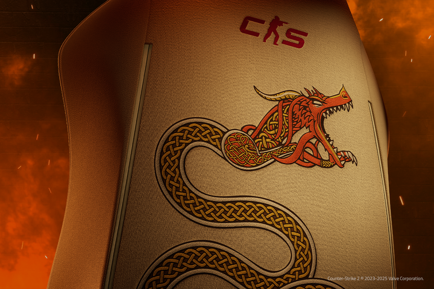 Razer Iskur V2 X - Counter-Strike 2 Edition - Fabric