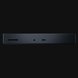 Razer Thunderbolt 4 Dock (Chroma) - Black Background with Light (Front View)