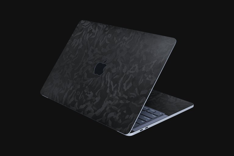 Razer Skins - MacBook Pro 13 - Black Camo - Full -view 1