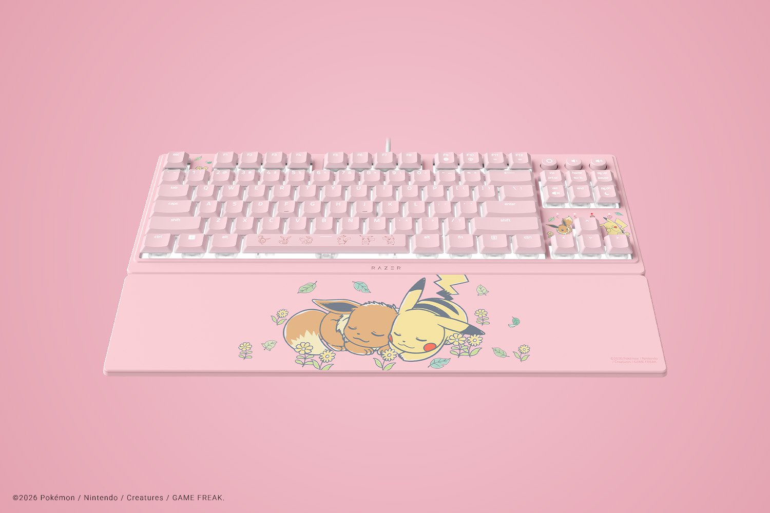 Razer Ornata V3 Tenkeyless - US - Pikachu & Eevee Edition