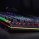 Razer Huntsman Elite Clicky US on Razer Workstation Side Chroma Closeup