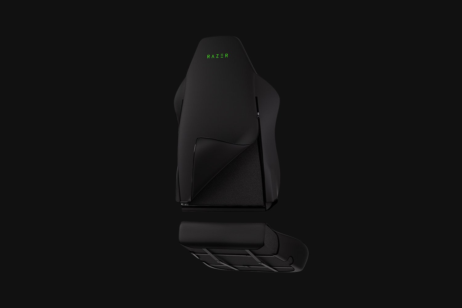 Razer Gaming Chair Sleeves - Nero / Verde