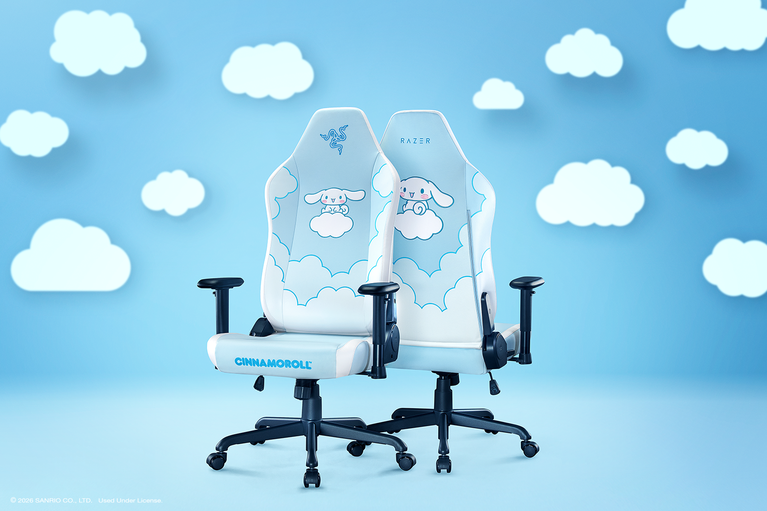 Razer Iskur V2 X NewGen - Cinnamoroll Edition -view 1