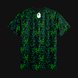 *A Bathing Ape Razer Tee XXL (Camo Team) - Black Background with Light (Back View)