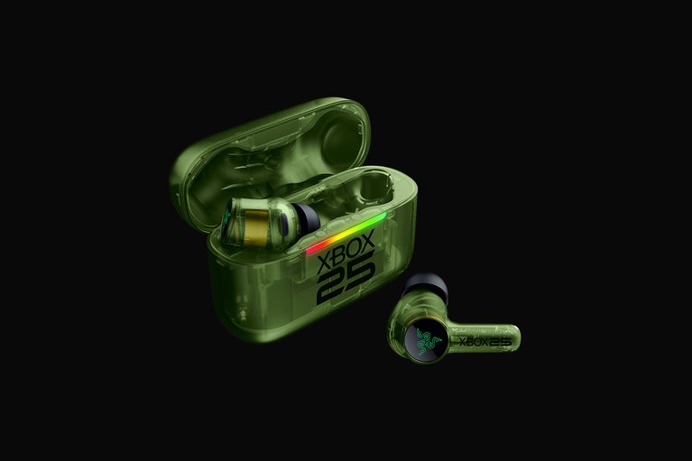 Razer Hammerhead V3 X HyperSpeed - XBOX 25 Anniversary Edition -view 1