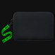 Razer Neoprene Sleeve V2 (13.3) - Black Background with Light (Back View)