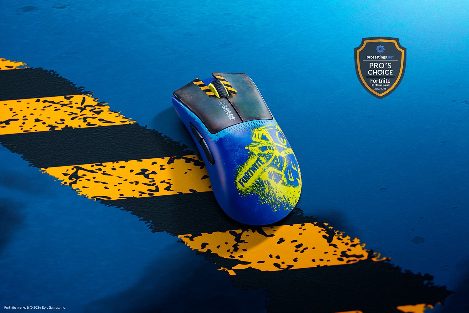 Razer DeathAdder V3 Pro - Fortnite Edition - Classic Base - 1000 Hz