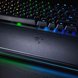 Razer Huntsman Elite Clicky US Wrist Rest Closeup (Angled View)