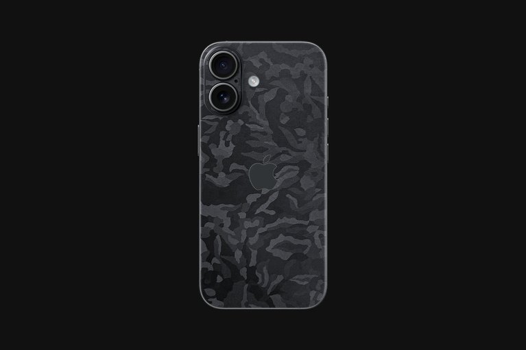 Razer Skins - iPhone 17 - Black Camo -view 1