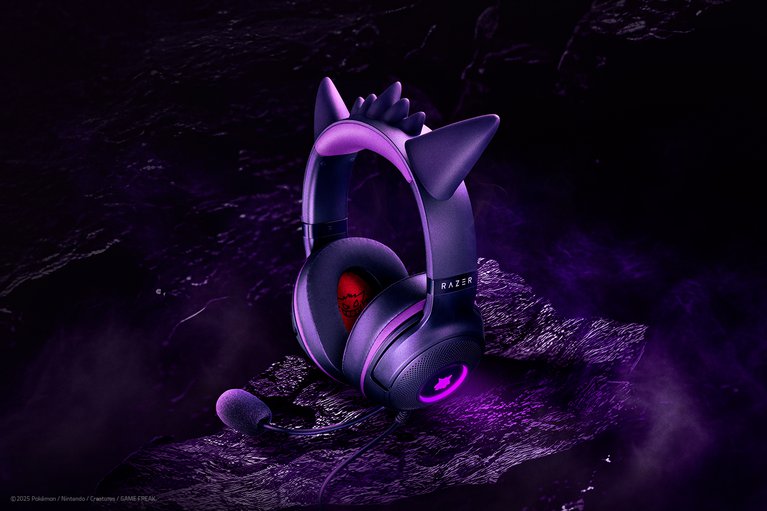 Razer Kraken Kitty V2 - Gengar Edition -view 1