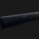 Razer Ergonomic Wrist Rest Pro Full - Black Background (Angled View)